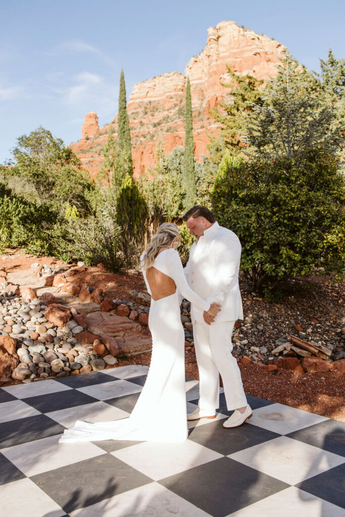 Arir bob wedding in Sedona Altier